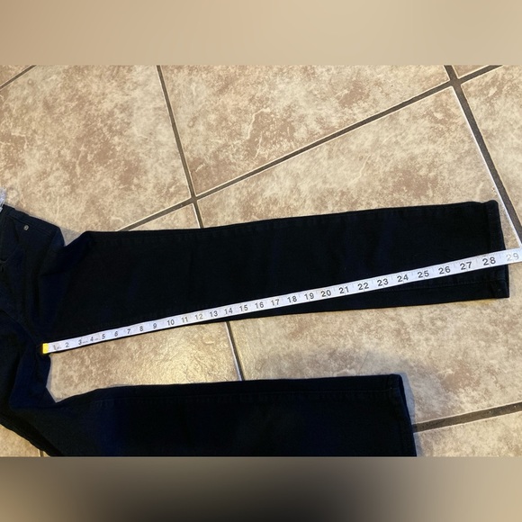 Paige Verdugo Ultra Skinny Black Fog Black Jeans Size 25 - Picture 9 of 10